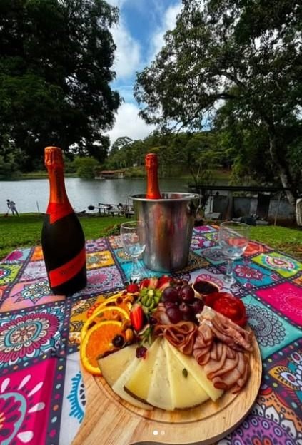 Montaje de catering cocomiel.pty para evento al aire libre